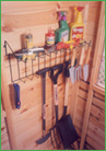 Tool Rack and Shelf Image